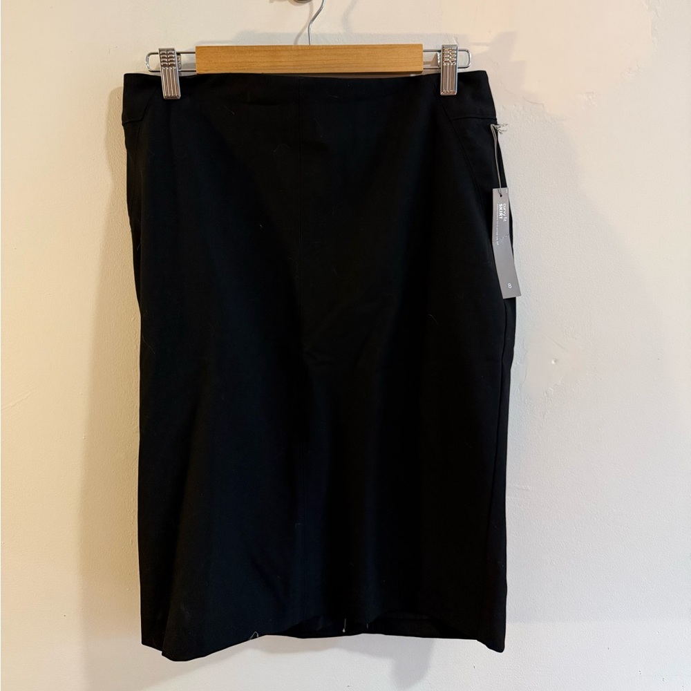 LOFT Elegant Black Pencil Skirt